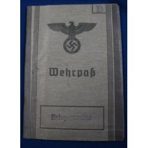 Germany: Kriegsmarine Wehrpass